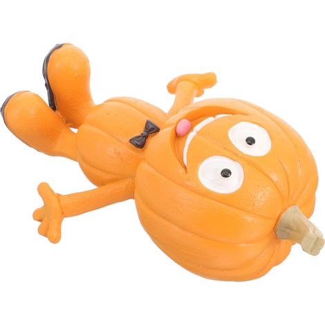 Figurine Citrouille Halloween Résine Décoration de Table Festive pour Bureau Maison et Fête (1/5)
