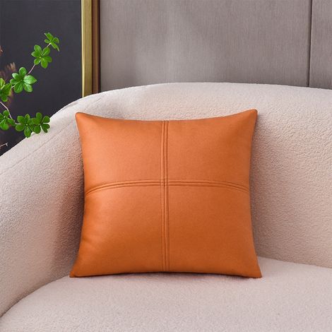 Housse De Coussin - 45x45 Cm - Polyester - Pour Canapé Chambre Salon Extérieur - 1 Pièce (1/5)