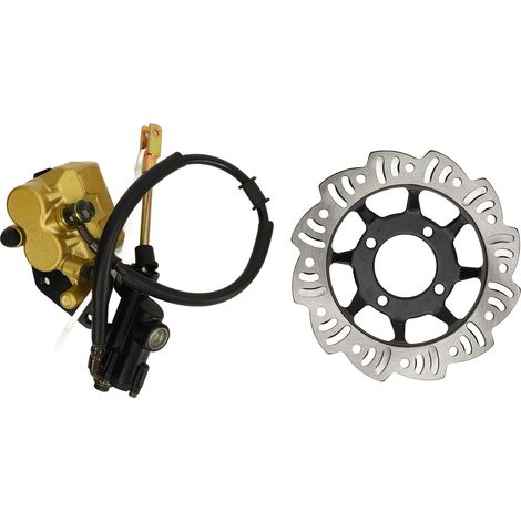 Gruppo pompa freno a disco idraulico posteriore con set di dischi per CRF50 CRF70. (1/4)