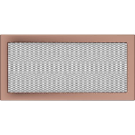 Lüftungsgitter 22x45 galvanisch Kupfer (1/3)