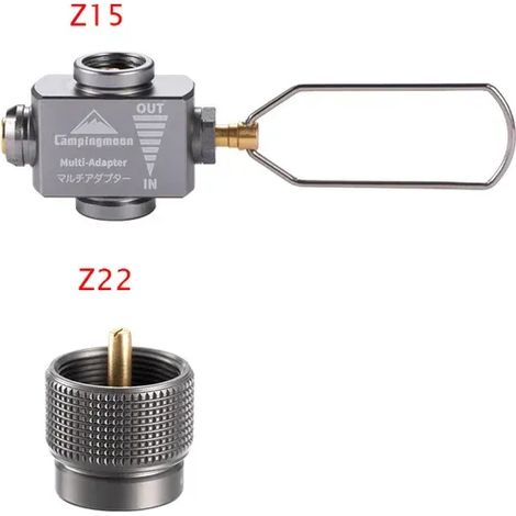 Adaptateur de recharge pour réchaud à gaz butane de camping, valve de protection, convertisseur, accessoires, équipements et outils pour réchauds de cuisine portables (1/5)