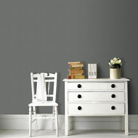 Papier peint intissé Lynn Fibreux 1005 x 52cm Gris