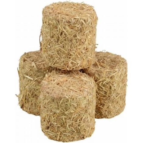 2x4 Pièces de Balle Miniature Effet Réaliste Matériau de Balle Miniature pour Projets de Bricolage Accessoire de Modélisme Agricole pour Amate, 5 pièces (1/3)