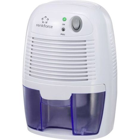 Déshumidificateur  HD-68W 20 m² 0.011 l/h blanc, bleu Y440091 (1/4)