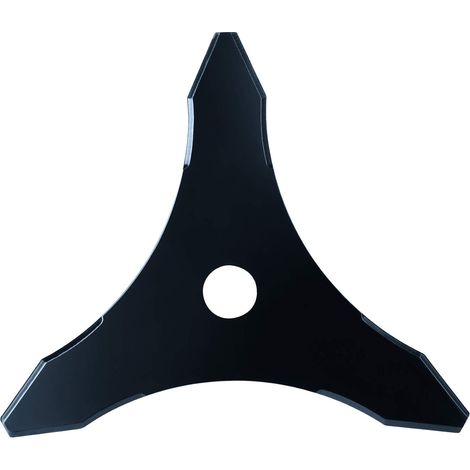 Lame a 3 denti da 225 mm per decespugliatore (compatibili con tutti i decespugliatori, diametro 255 mm) (1/4)