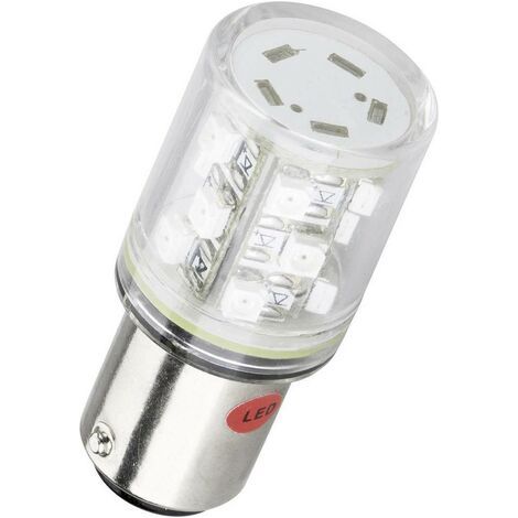 Barthelme 52160211 Voyant de signalisation LED rouge BA15d 24 V/DC, 24 V/AC 20 mA 10 lm (1/3)