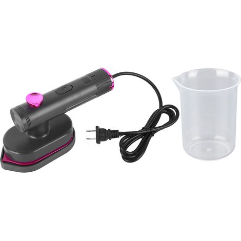 Fer à repasser portable vapeur 2 modes, repassage rapide pour petits vêtements, machine à repasser avec poignée rotative, prise US 110‑240V (1/5)