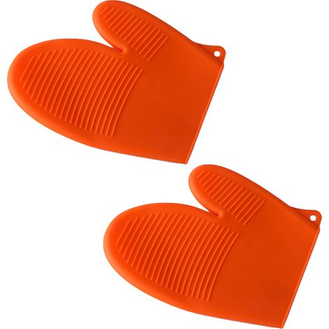 Manique En Silicone - Résistant À La Chaleur Jusqu'à 230 °C - Pour Casseroles Et Plats Au Four - Lot De 2 (1/5)