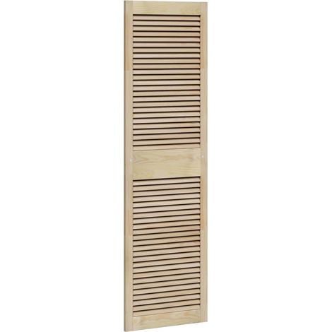 Maison Exclusive - Puerta de Armario con puerta Natural 170 x 2,1