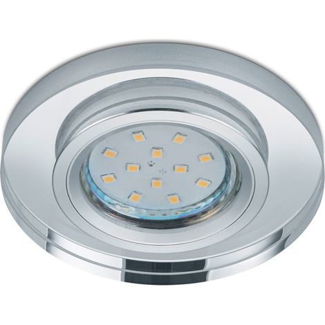 Illuminazione da Incasso da Interno GU10 in Metallo Cromo (1/3)