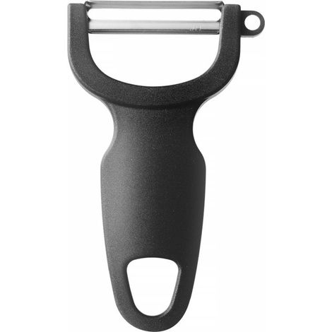 Horizontaler Obst- und Gemüseschäler, Länge 110 mm, rot (1/3)