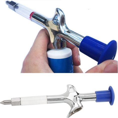Pistolet à graisse pour vélo de montagne, outil de graissage de moyeu à 5 voies, injecteur de lubrifiant pour arbre central de roue de VTT (1/5)