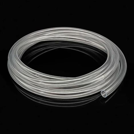 Tuyau d'arrosage en PVC transparent (4 x 6 mm - 1 m) - Flexible et inodore - Idéal pour aquarium, jardin et irrigation goutte à goutte. (1/5)