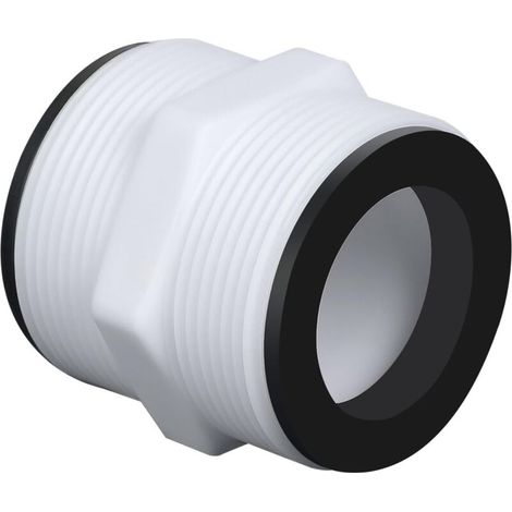1 raccordo a 2 vie da 38 mm per piscina, adattatore per tubo flessibile da 1,5", connettore di prolunga di ricambio per piscine fuori terra, compatibile con pompe Intex e Coleman, 2 guarnizioni a L (1/4)