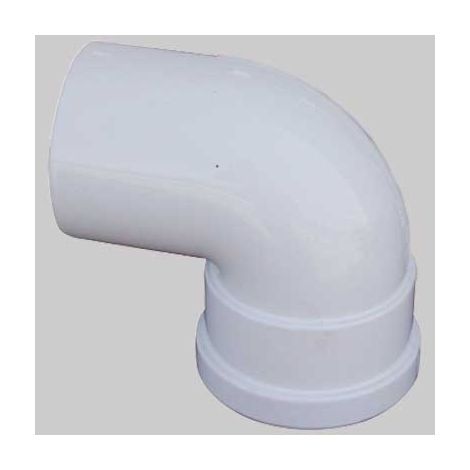 CURVA 90  ° CON GUARNIZIONE DOPPIO LABBRO   EE  80 M/F     MADE IN ITALY