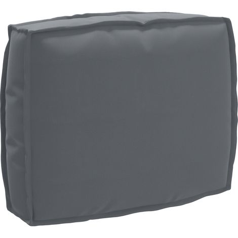 vidaXL Coussin Anthracite 50 x 40 x 12 cm Tissu Oxford