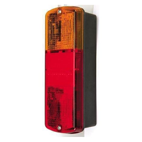 Luce combinata posteriore 12V ambra/rossa destra BRITAX 90042112V (1/3)