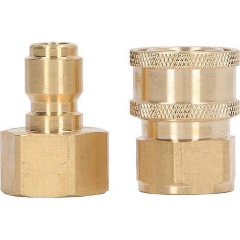 Raccords pour nettoyeurs haute pression 5000 PSI, adaptateurs pour tuyaux de lave-linge, connecteurs internes et externes M22x1,5 mm