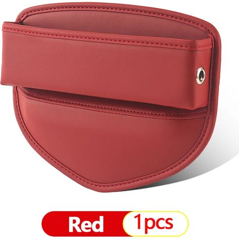 (Rouge, 1 pièce) Accessoires pour boîte de rangement pour fente de siège auto Audi Q5 8R FY Q7 4L 4M Q8 SQ5 SQ7 SQ8 (2008-2024) (1/5)