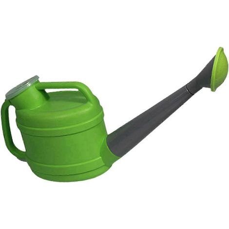 Arrosoir d'intérieur avec pommeau de pulvérisation, pot de 2,5 L pour plantes d'intérieur et d'extérieur, bonsaïs, fleurs et jardinage.-Classic Green (1/5)