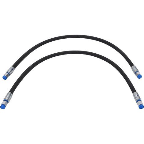 Tuyaux de Valve de dérivation pour pelle, Interface 1/4 pouces, 60MPa, 8702PSI, remplacement du tuyau d'accélérateur, 2 pièces (1/5)