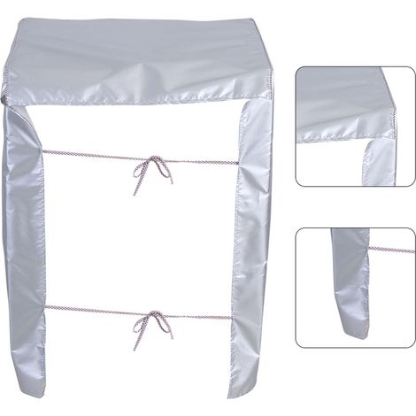 Housse imperméable pour lave-linge et sèche-linge à chargement frontal, protection anti-UV et anti-poussière (1/5)