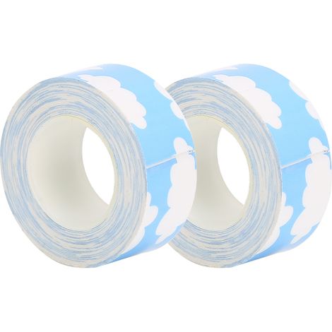 Lot de 2 rouleaux de ruban d'étiquettes pour étiqueteuse thermique KINGJIM TEPRA LR5C - Fournitures de bureau (EQT020)