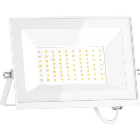 Mexen Luxpro+ projecteur LED, 50W, Froid - 6500K, 5500 lm, blanc - L231-050-65-20 (1/3)