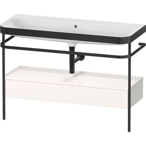 Set Duravit Happy D.2 Plus con consola metálica y cajón,