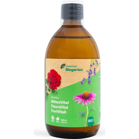 Andermatt Biogarten RhizoPlus BlütenVital Pflanzenstärkungsmittel - 500 ml