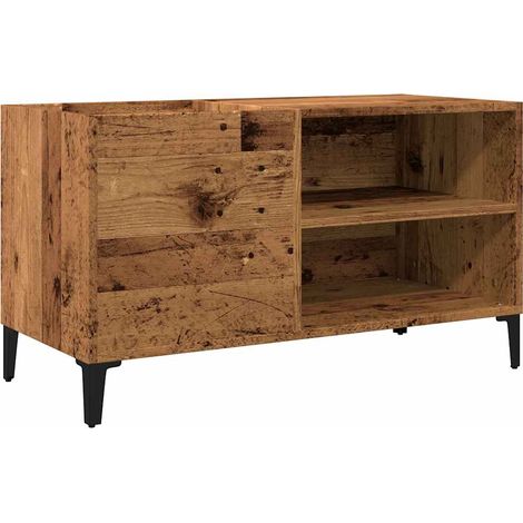 Maison Exclusive - Mobile Porta DiscLegno Antico 84,5x38x48cm Legno Multistrato