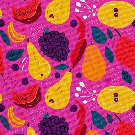 Tela decorativa para exteriores Oxford - Motivo frutal  DX6148 (1/5)