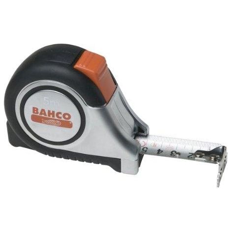 Bahco MTS-5-25 Ruban à Mesurer 5m Acier Inoxydable