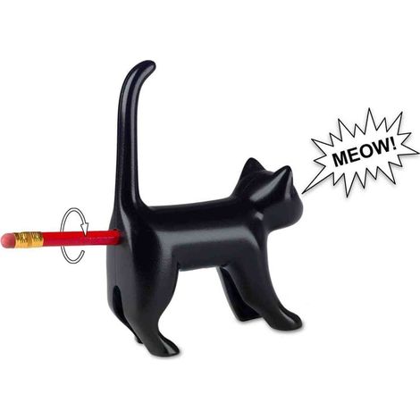 Temperamatite Black Cat con contenitore per matite e pastelli (1/3)