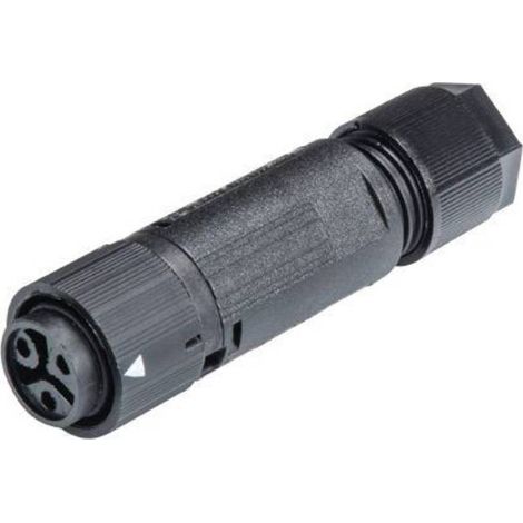 Wieland 46.031.4553.1 connettore circolare nero 2 poli