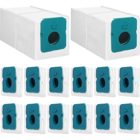 Lot de 14 Pièces Sacs Aspirateur pour Samsung, Sacs pour Aspirateurs Compatible avec pour Samsung VCA-ADB95 et VCA-ADB9, Pièces de Rechange pour Aspirateur, Sac Aspirateur Haute Qualit (1/5)