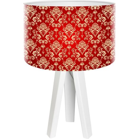 Lampe de chevet stamps foto-182 - Blanc