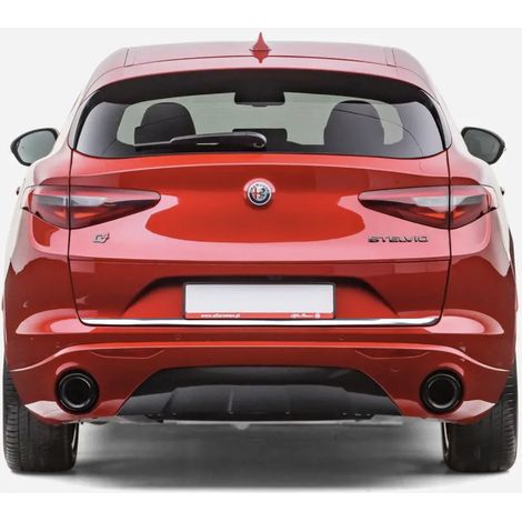 Alfa Romeo Stelvio - Tuning delle finiture cromate del portellone posteriore (1/3)