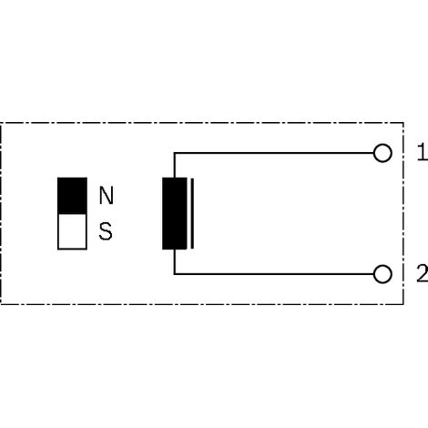 CAPTEUR DE POSITION DE VILEBREQUIN 0261210151 BOSCH (1/2)