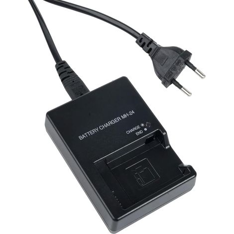 Chargeur de Batterie Rapide MH-24 pour Nikon D3100 D3200 D3300 D3400 D3500 D5100 D5200 D5300 D5500 D5600 P7000 P7100 P7700, Compatible avec EN-EL14 EN-EL14A (1/5)
