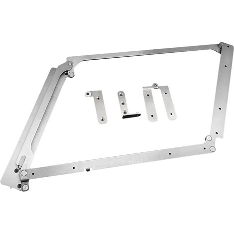 Charnière de Porte Pliante silencieuse en Acier Inoxydable à 180 degrés for Porte coulissante(Right)