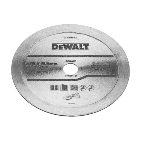 Disco Dewalt diam. FULL 76mm x 9.6mm PER DCS438