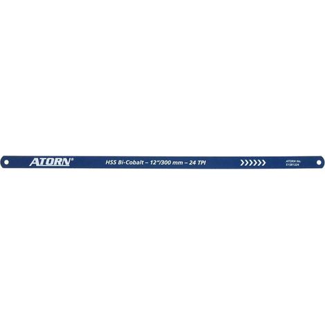Scie à main var hss replacement blades 300 mm 2 pièces