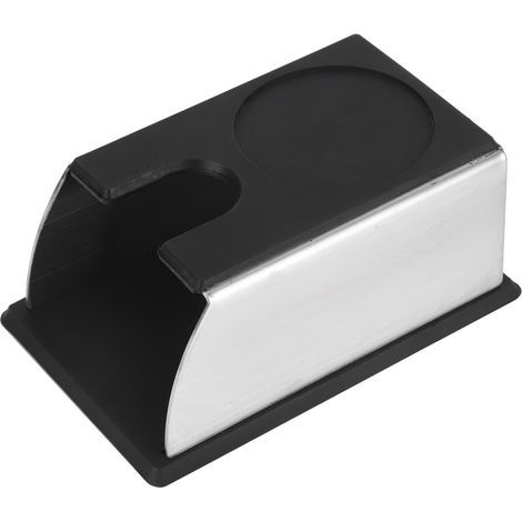 Cryfokt Support de Doseur de café Antidérapant en Acier Inoxydable, Tapis de Station de Doseur pour Accessoires de Machines à café, Support de en Silicone de qualité Alimentaire pour, Salons de. (1/5)