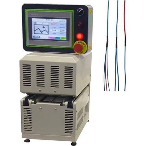 Machine automatique de rétraction thermique pour câbles de 0,1 à 30 mm²