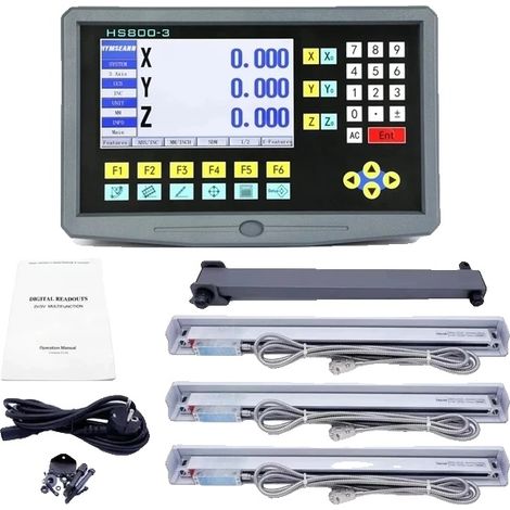 Kit display digitale, supporto multilingue, alta precisione, set completo da 0,005 mm (1/2)