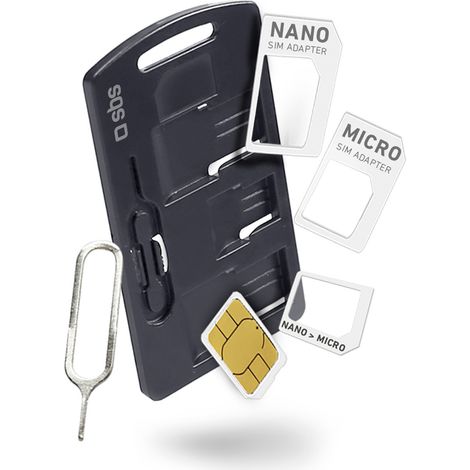SBS TEKITSIMADAPTK SIM-/Memory-Card-Adapter SIM-Kartenadapter
