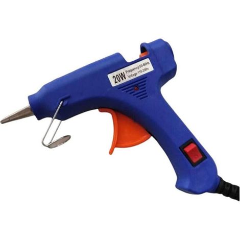 Pistolet À Colle Chaude - 20 W - Pour Bâtons De Colle Thermique 11 mm - Usage Domestique Et Professionnel - 1 Pièce (1/4)