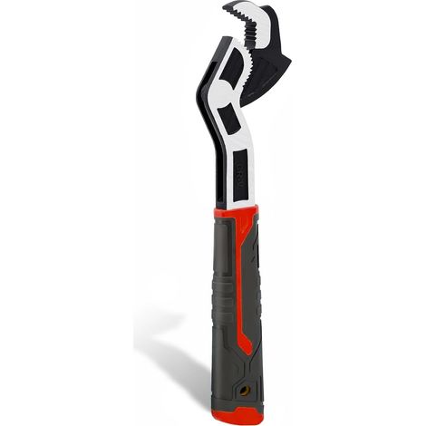 Set of 2 Adjustable Multifunctional Nut Wrenches - All in 1 Universal Wrench Kit, Cr-V Steel Spanner, Rubber Adjustable Wrench, Repair Tool (1/5)