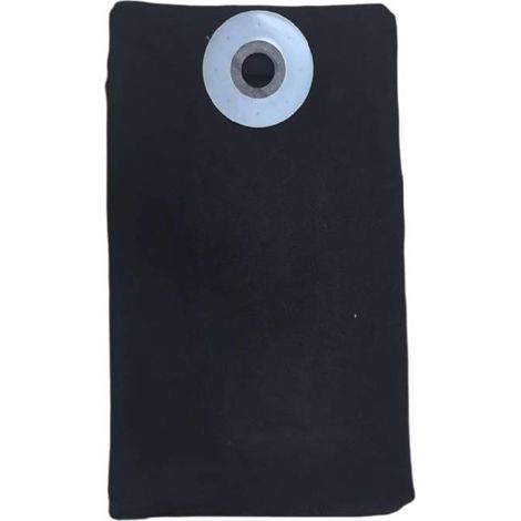 bolsa para aspiradora, bolsa para recoger el polvo, fácil de instalar, para eliminar el pelo, bolsa reutilizable para aspiradora de líquidos y sólidos, bolsa de lona de sarga con apertura lateral para (1/5)
